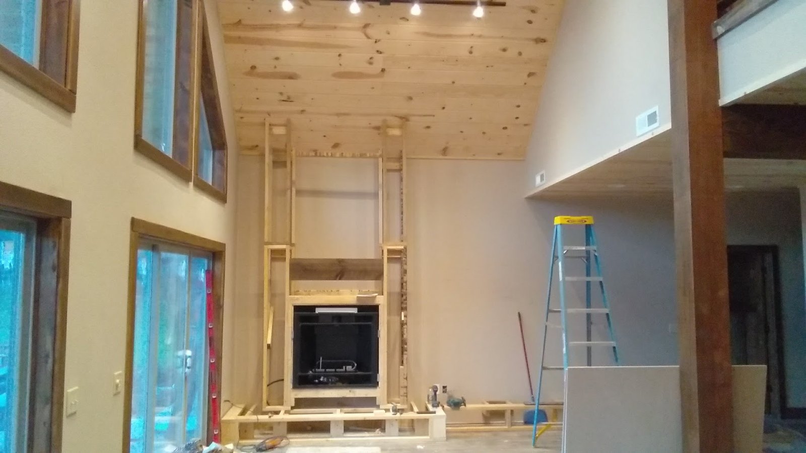 Brookfield residential remodel interior in progress.